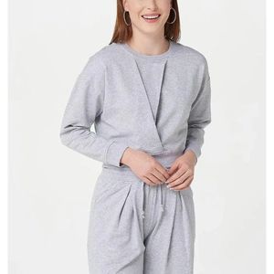 NWT Bishop + Young Twist Front Long Sleeve